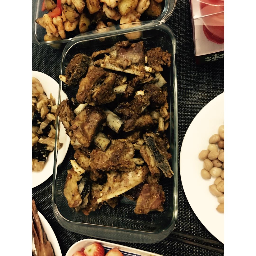 孜然烤羊排