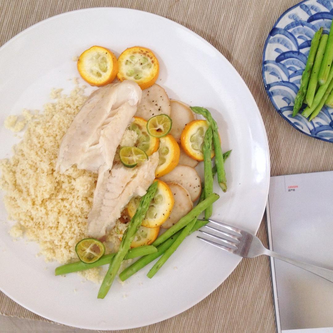 香煎鲷鱼配中东小米【食材包操作说明】