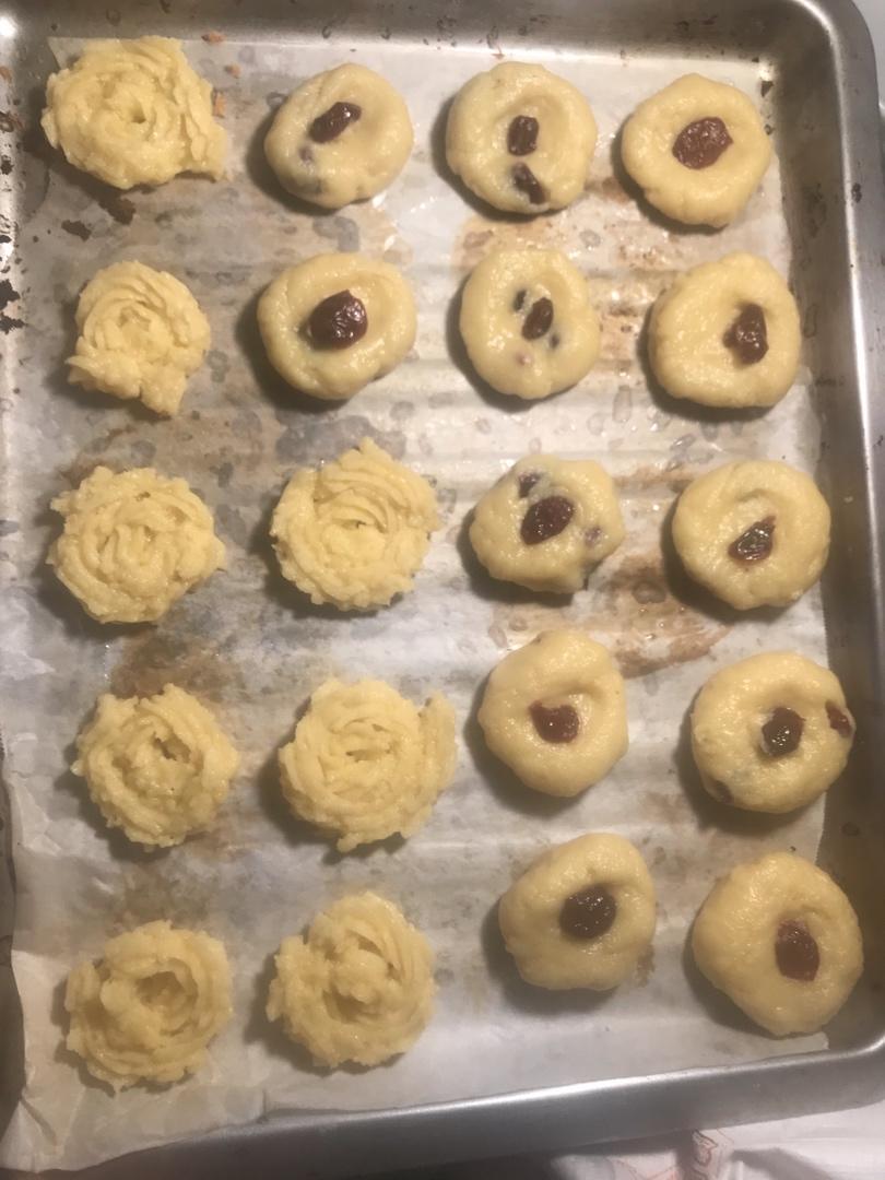 零失败花纹超级立体的黄油曲奇