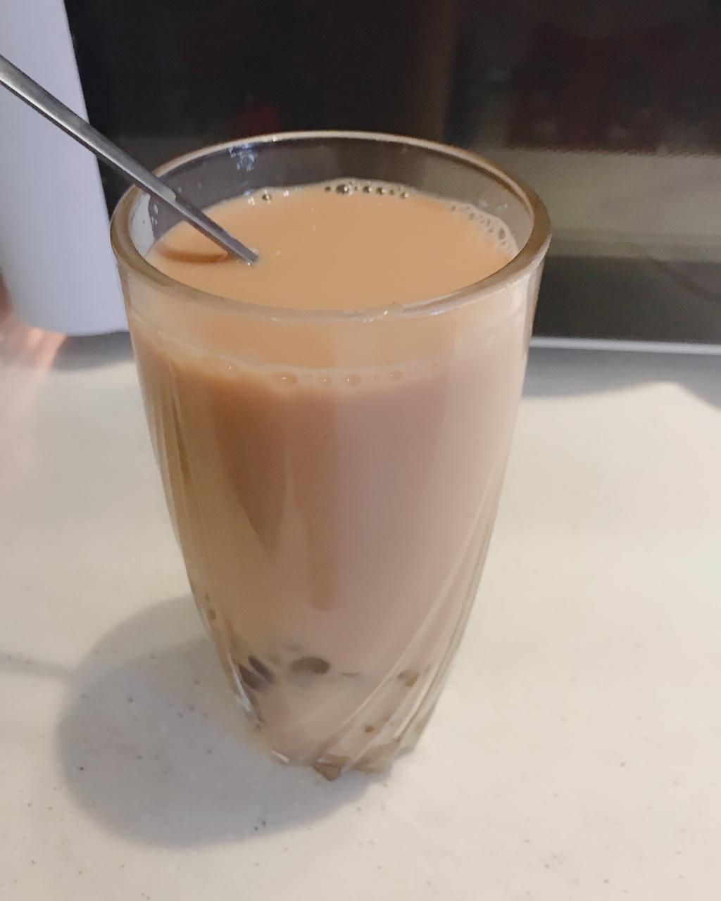 8973zqlf做的珍珠奶茶