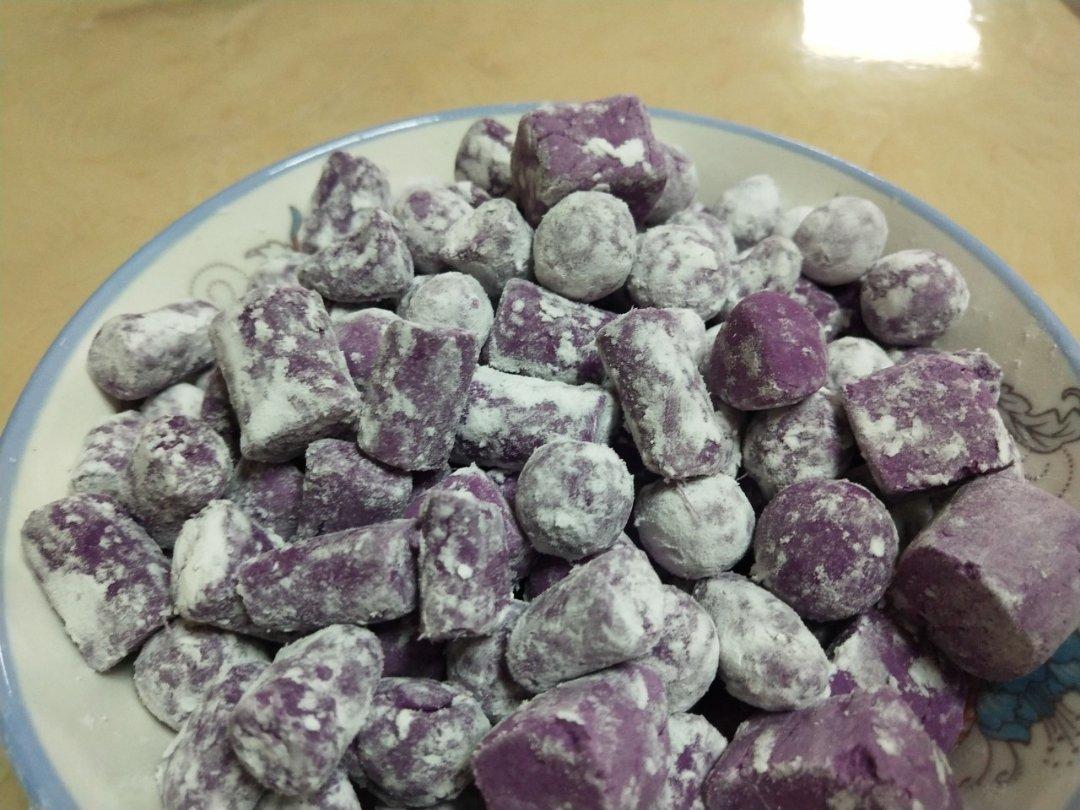 自制三色芋圆1⃣️（附上窍门详细比例）