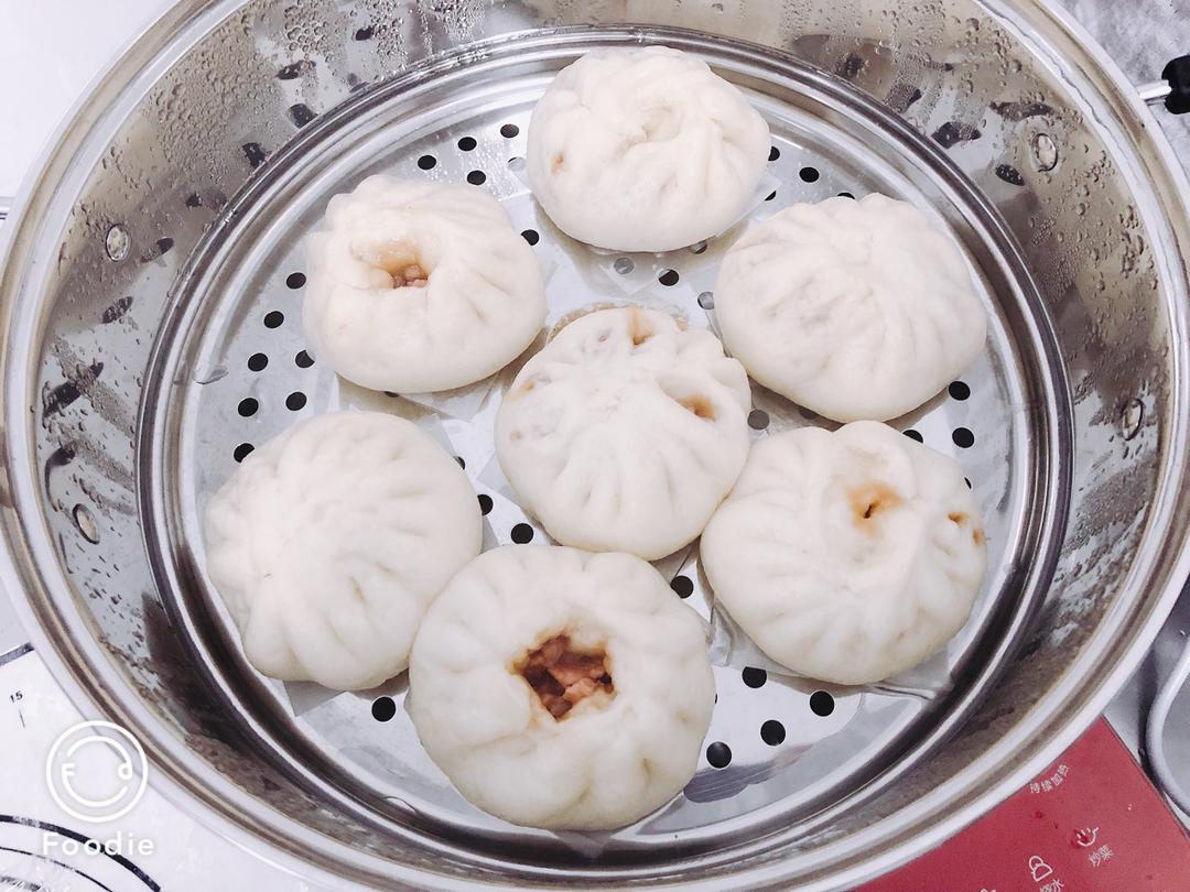 柔软的叉烧包（一次发酵法）
