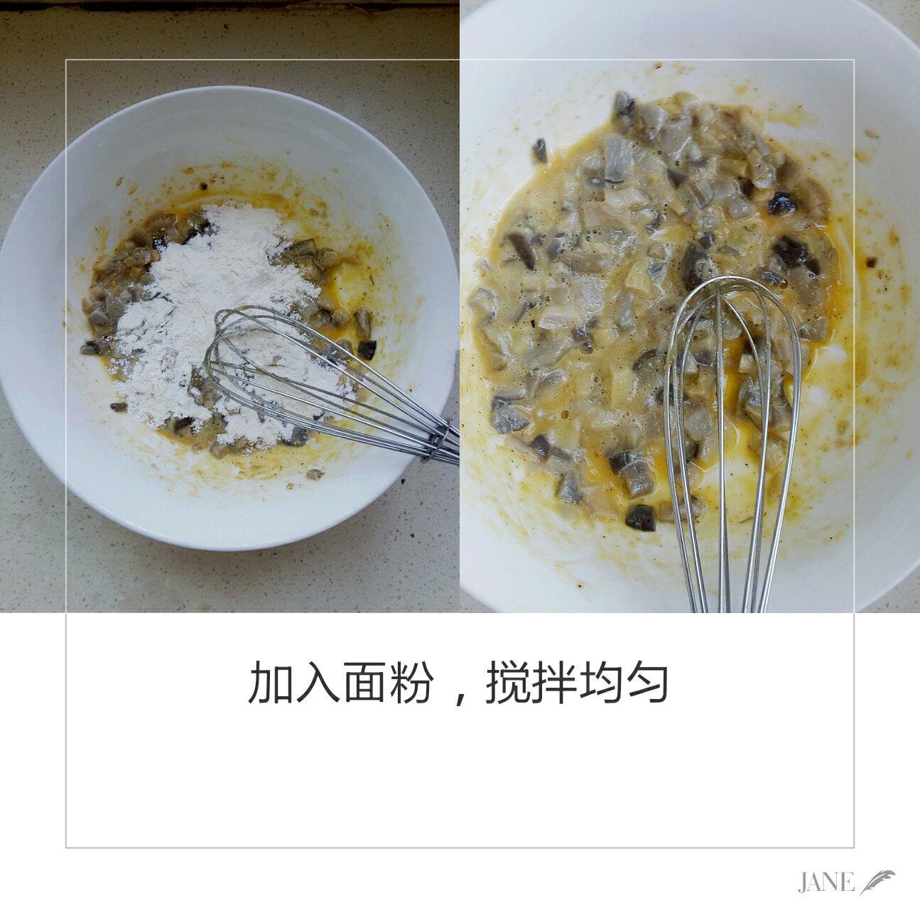 宝宝辅食：蘑菇饼的做法 步骤5