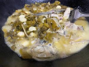 重庆酸菜鱼（一定要用猪油炒料哟）的做法 步骤20