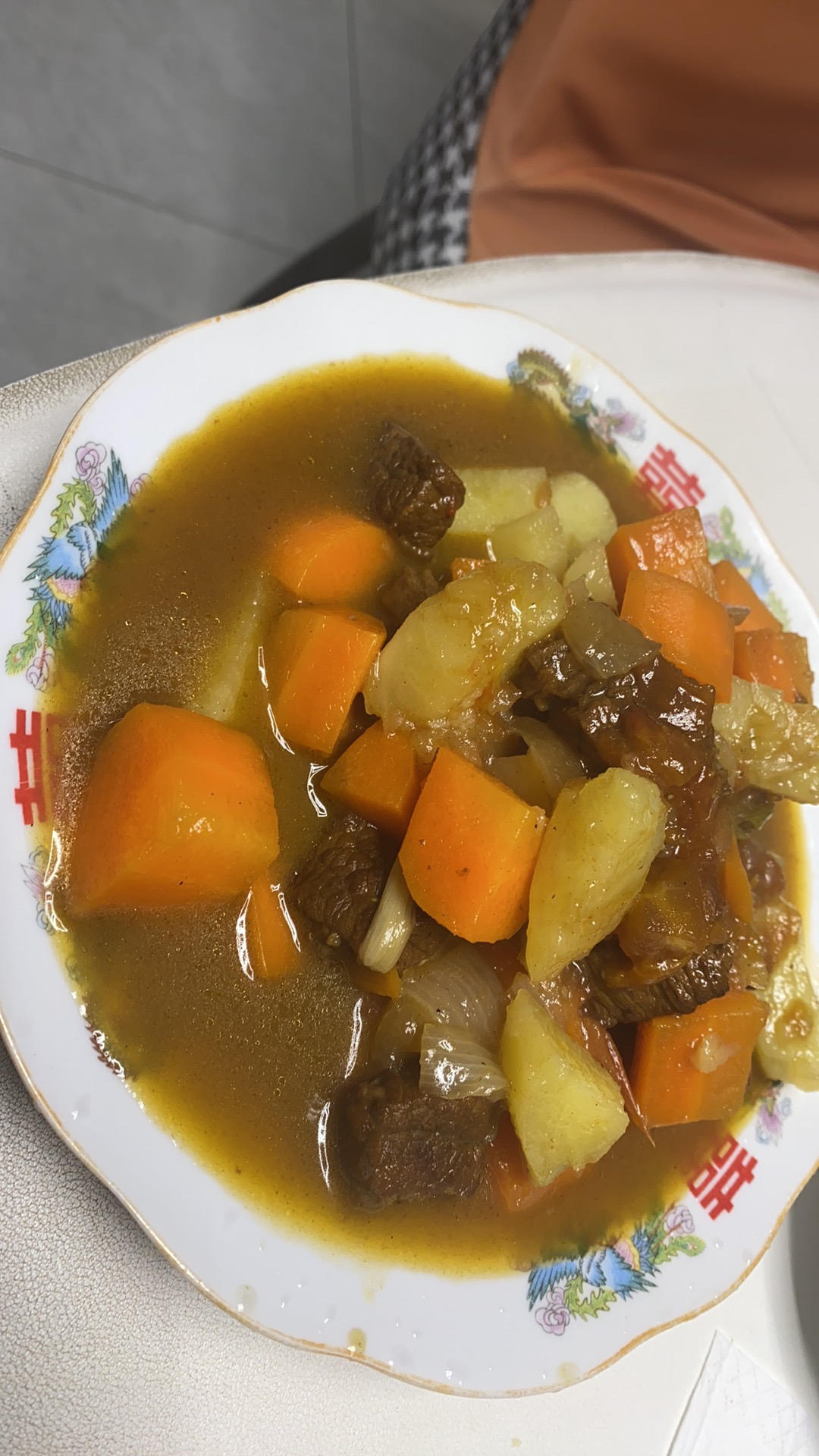 土豆炖牛肉
