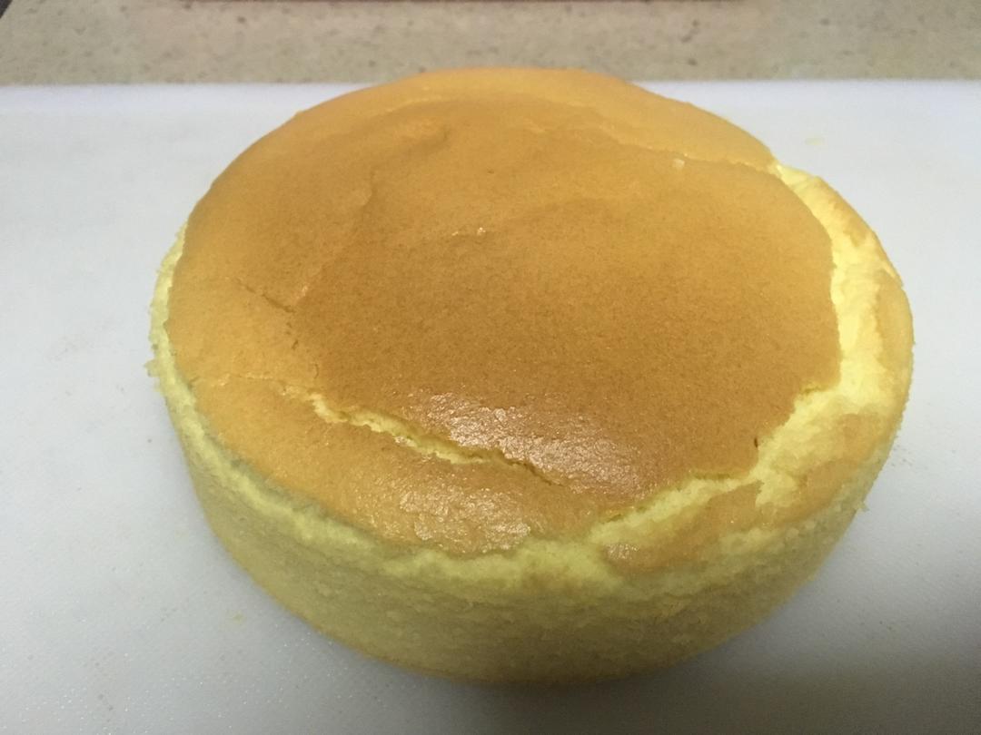 6寸原味戚风蛋糕