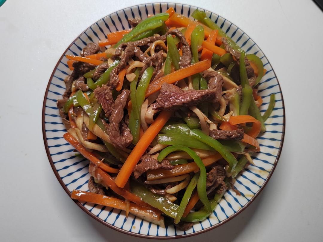 好吃到停不下来的爆炒牛肉丝