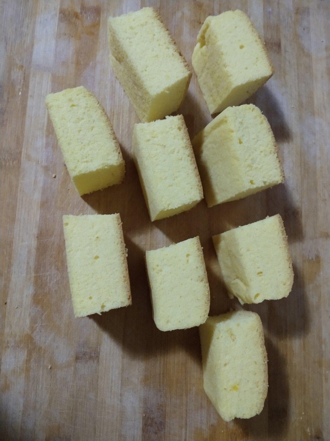 相濡以沫245做的古早味蛋糕(水浴法)