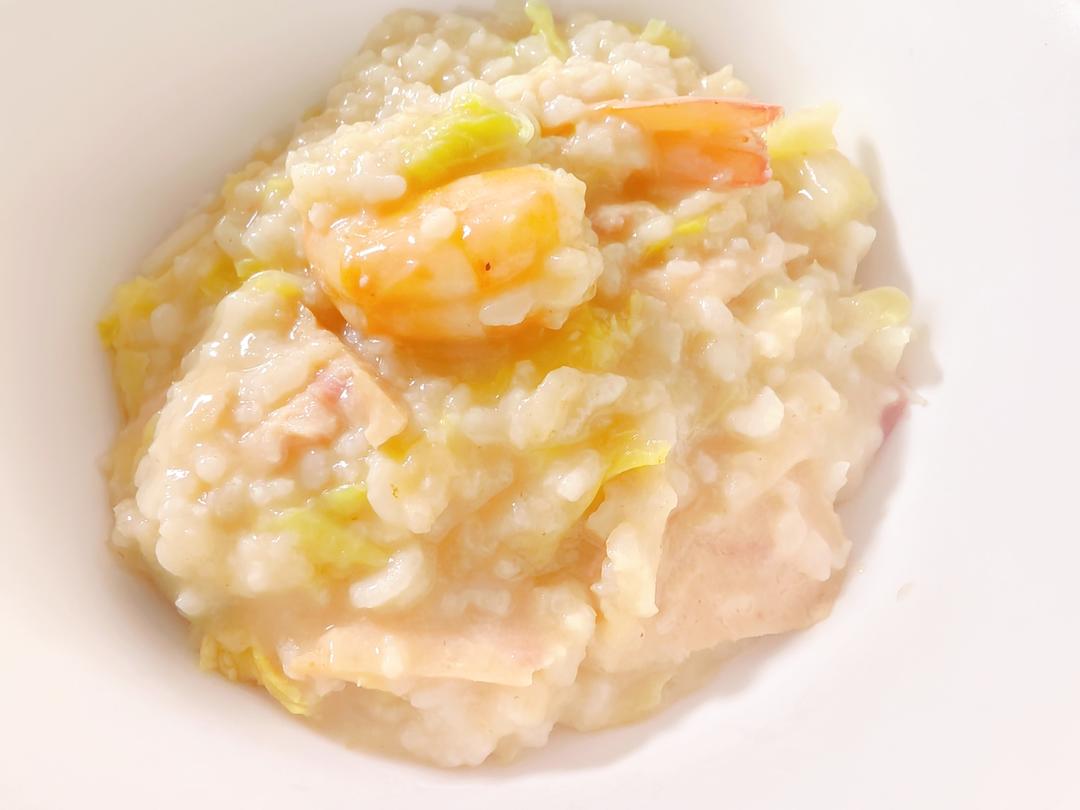 砂锅鲜虾粥