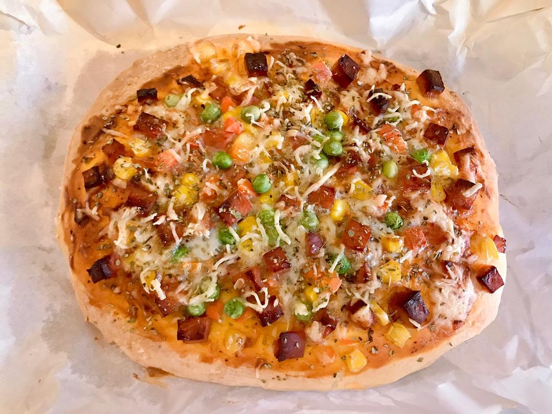 不用酵母的披萨底 No Yeast Pizza Dough