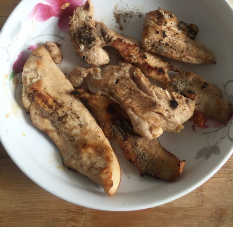 无油煎鸡胸