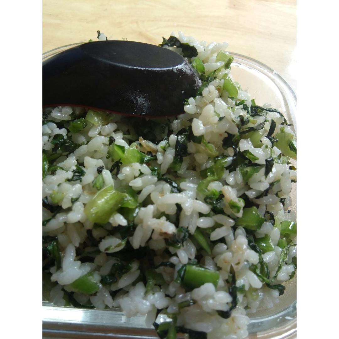 莴笋叶炒饭