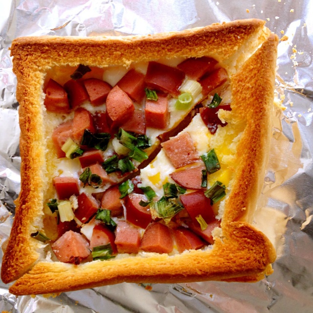 烤土司(快手早餐)