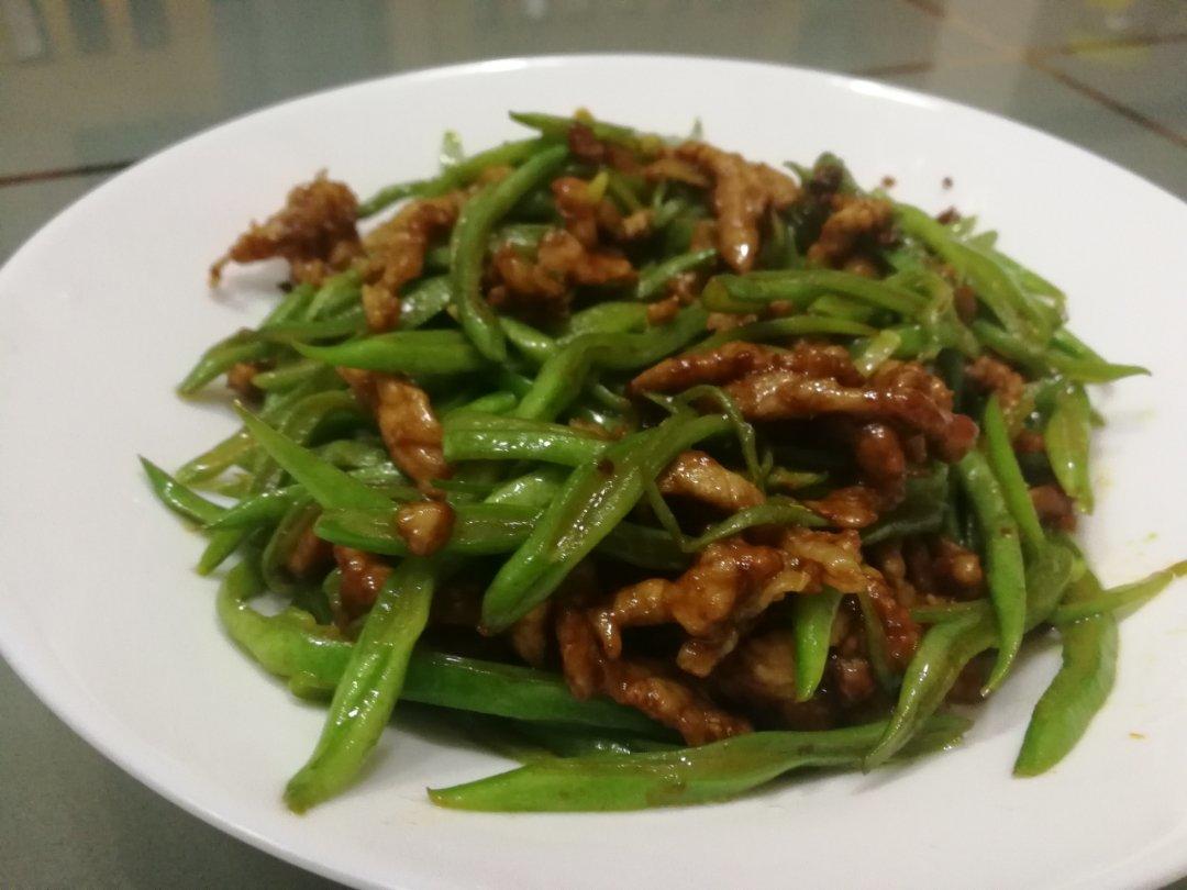 豆角丝炒肉