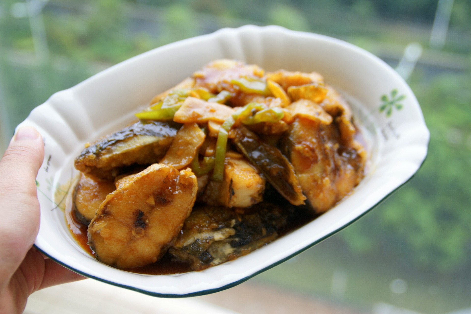 红烧鱼块