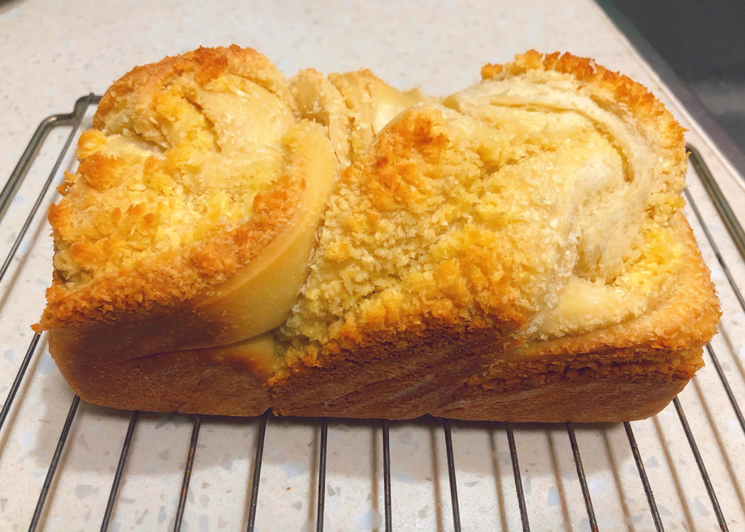 椰蓉吐司面包 Coconut Loaf