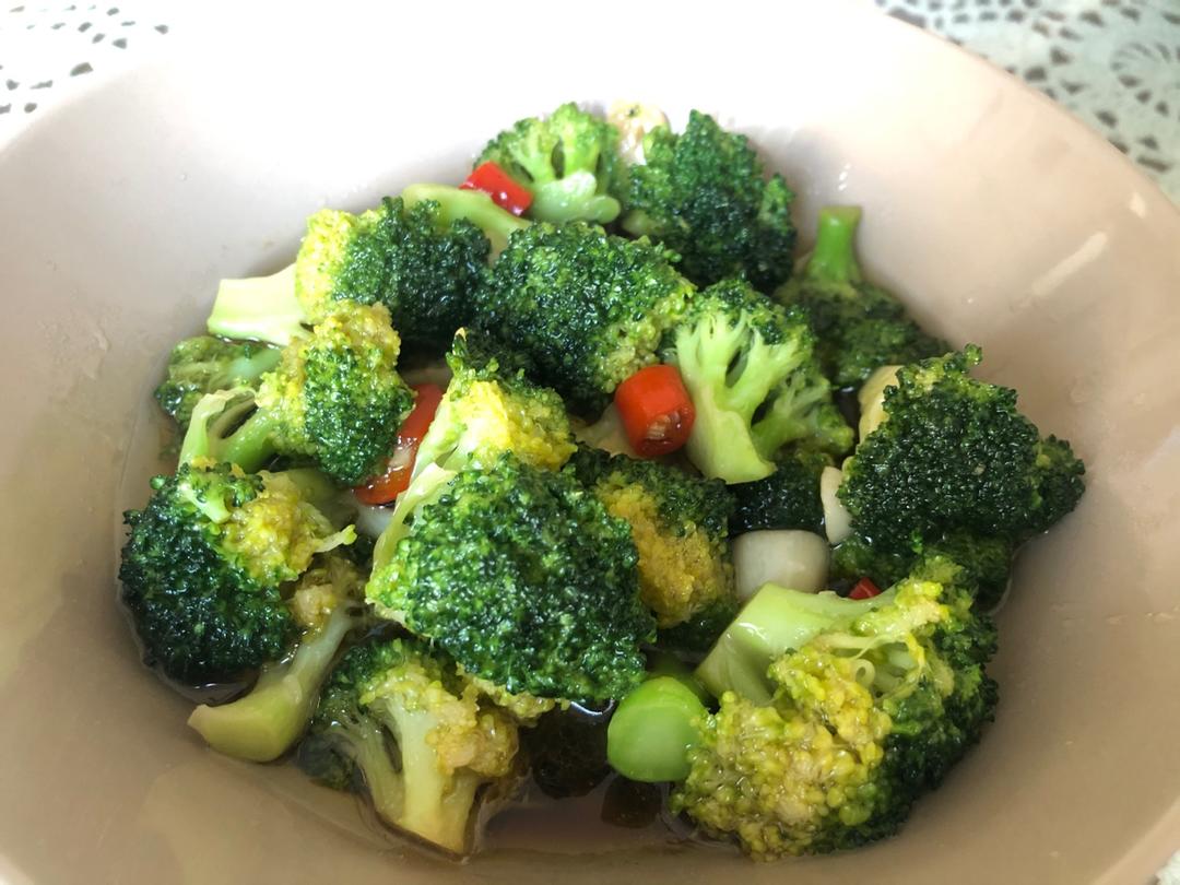 蚝油蒜蓉西兰花