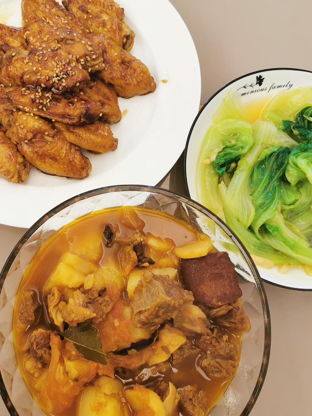 宝宝吃光光的可乐鸡翅