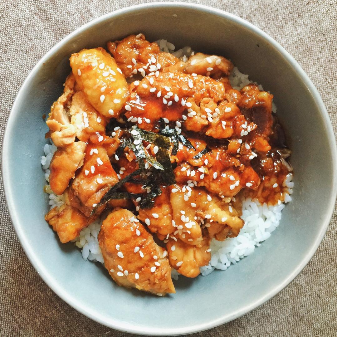 【照烧鸡排饭】