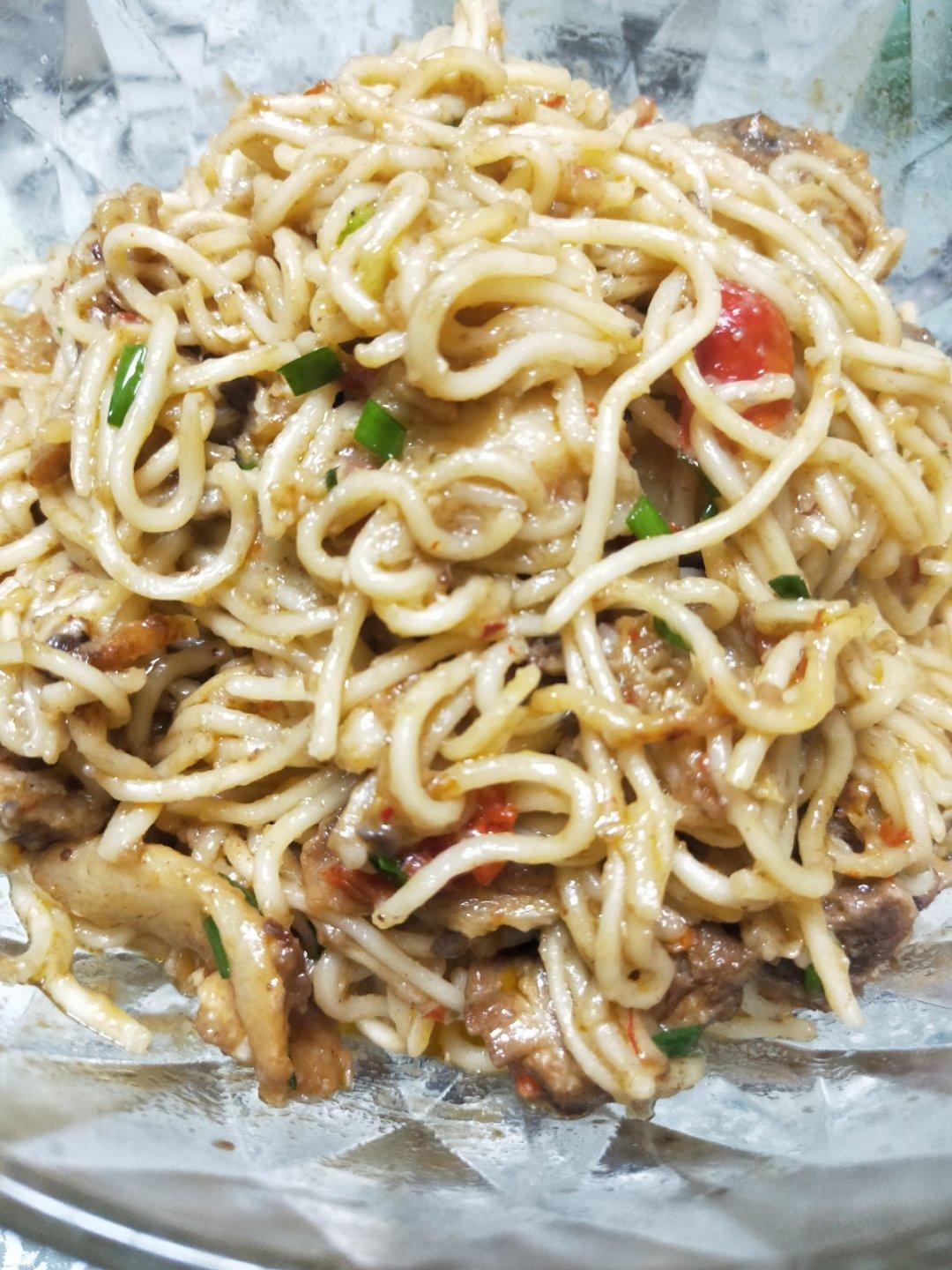 豆角焖面