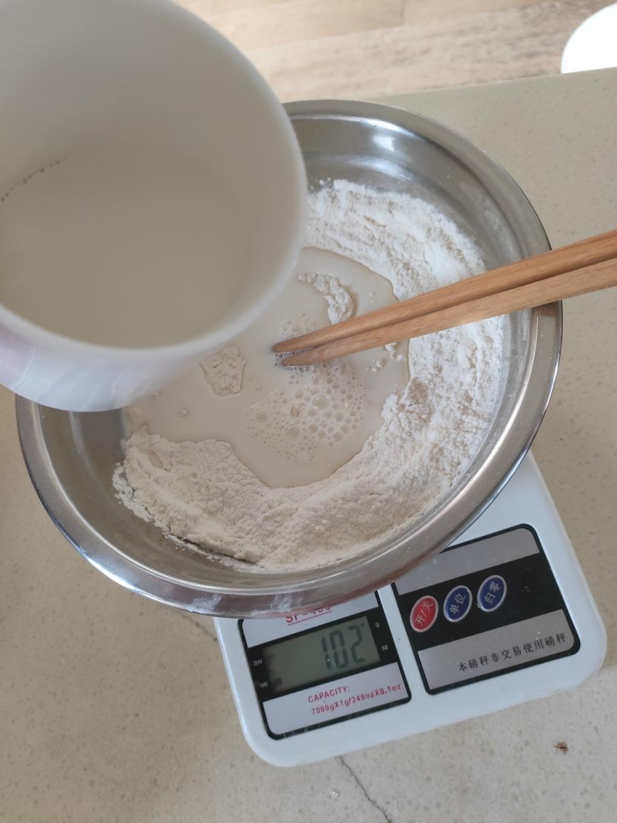 纯奶手撕吐司的做法 步骤1