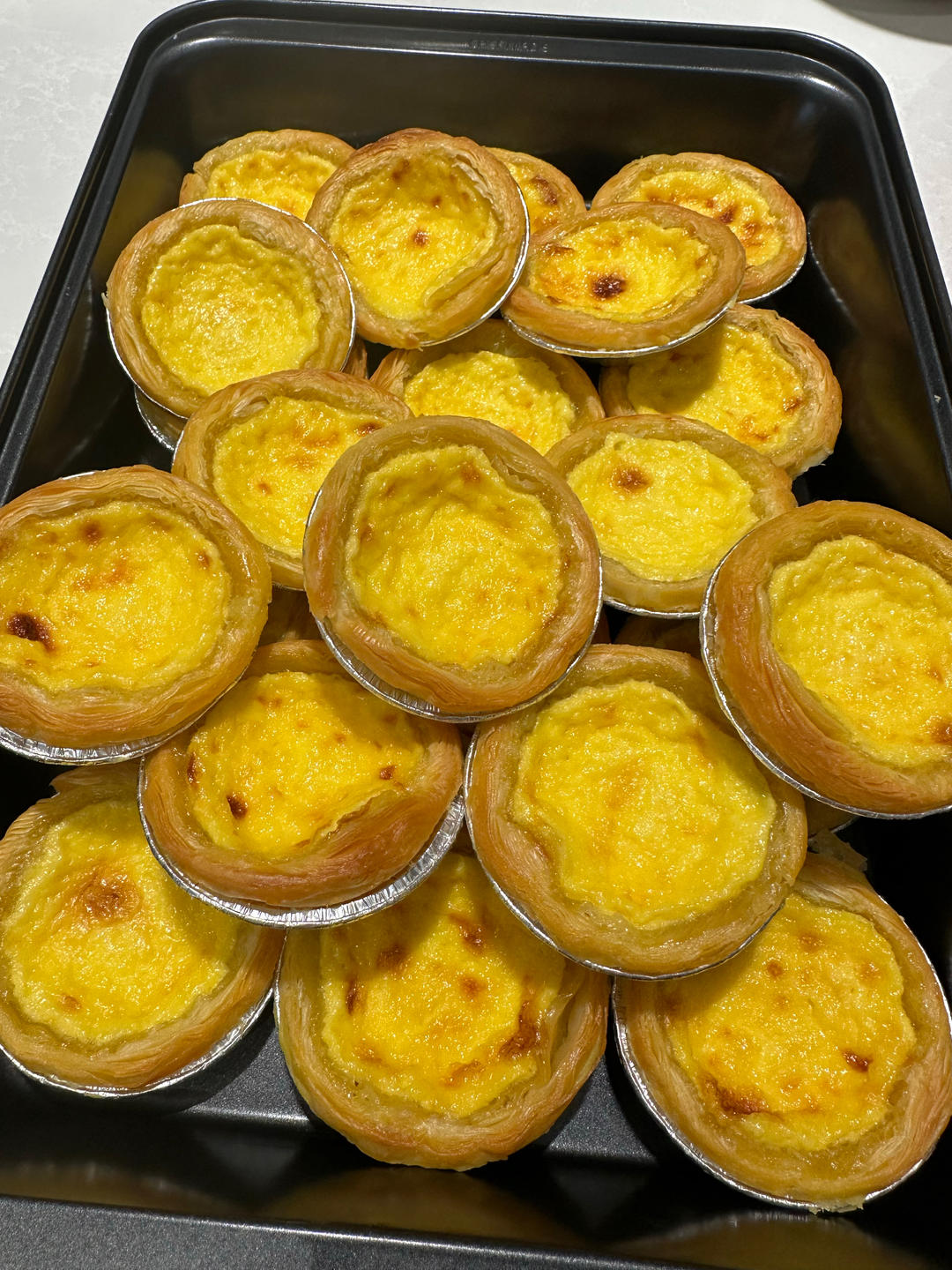 超完美味道超正的蛋挞配方，比KFC的还要嫩还要香~做过最好吃的蛋挞配方
