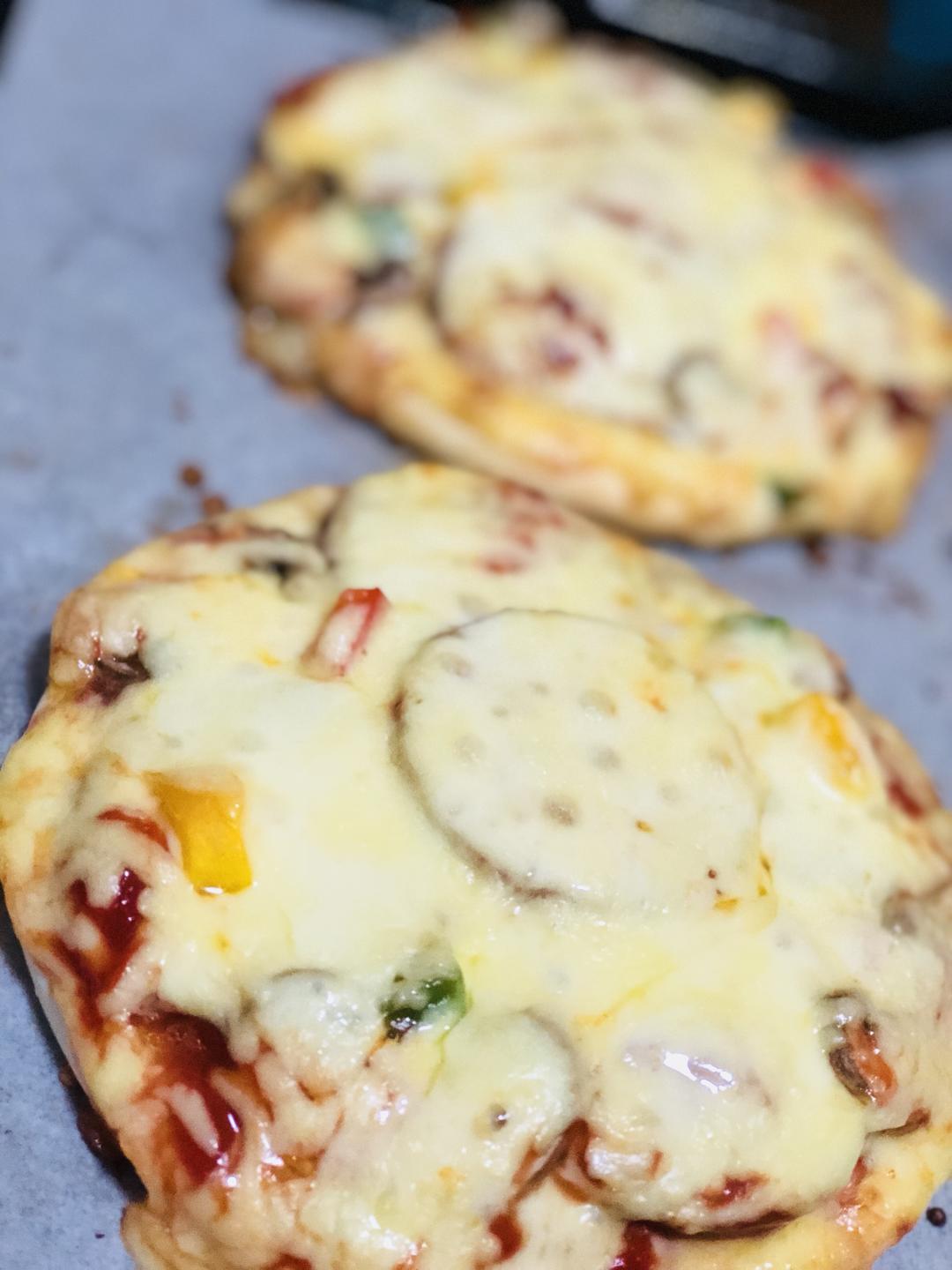 健康的迷你披萨