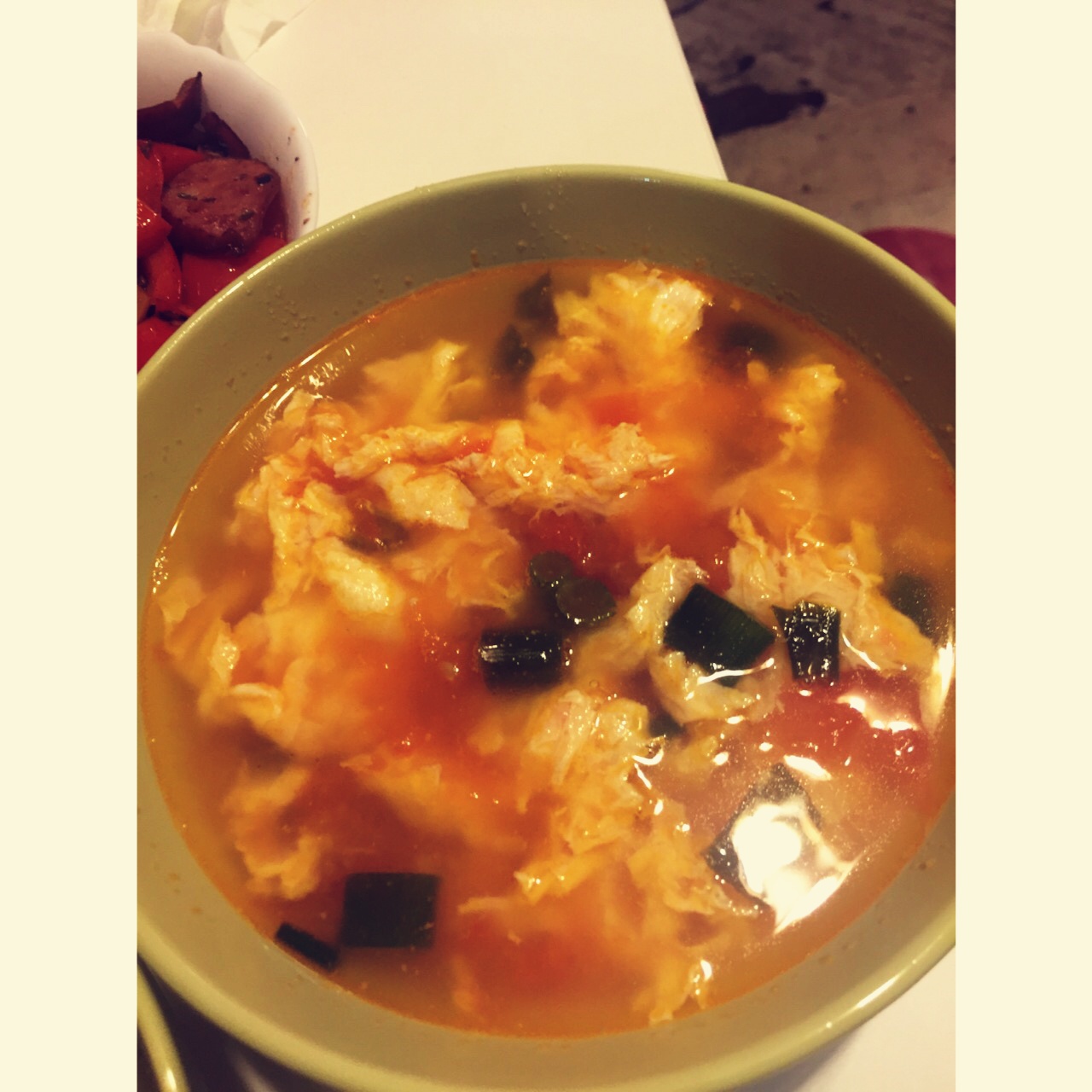 西红柿鸡蛋汤