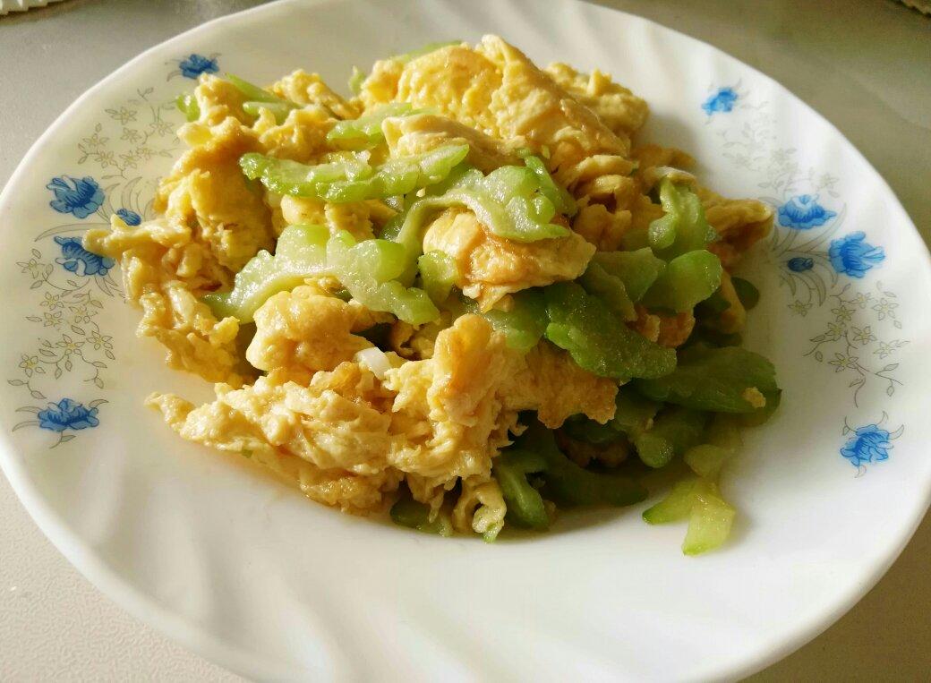 苦瓜炒蛋