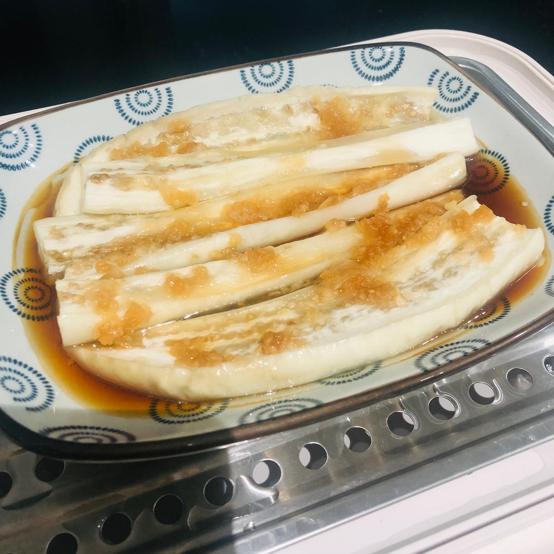 蒜蓉蒸白茄子