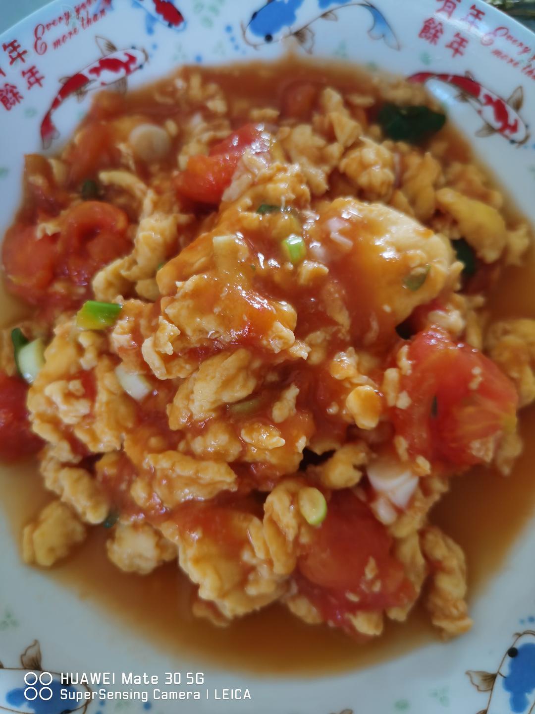 ㊙️一人食|饭店风味番茄炒蛋做法揭秘