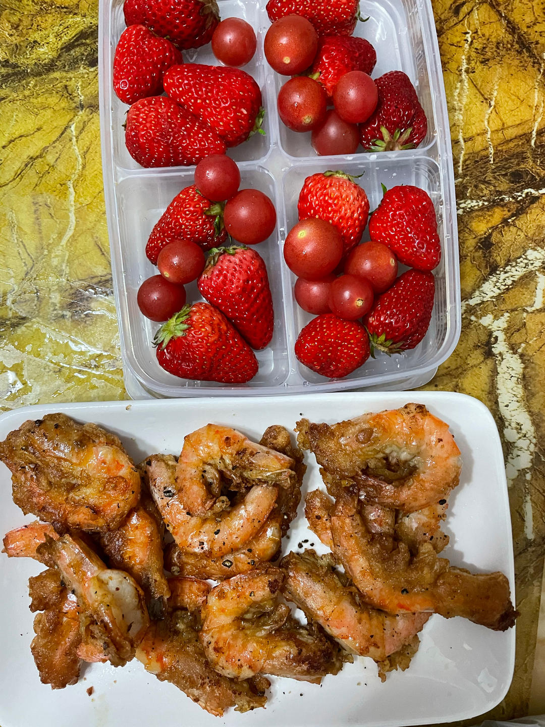 椒盐软炸虾仁～孩子们爱吃的营养美味