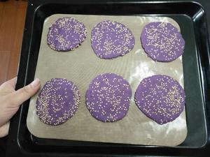 糯米紫薯饼的做法 步骤5