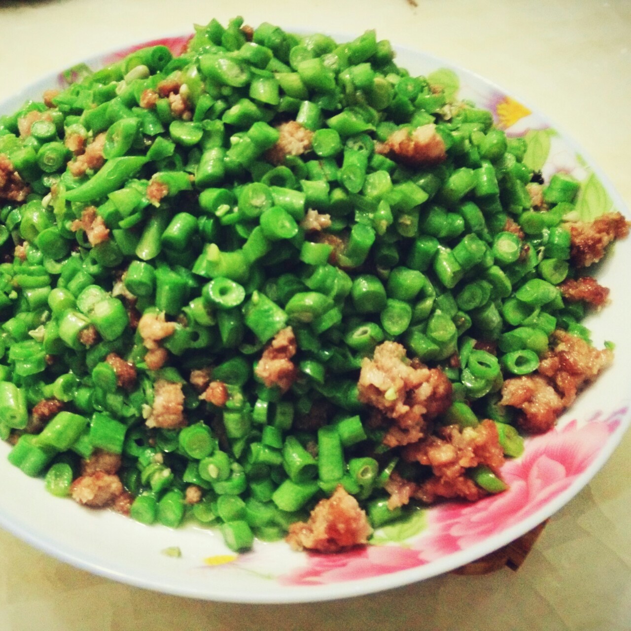 肉末豇豆