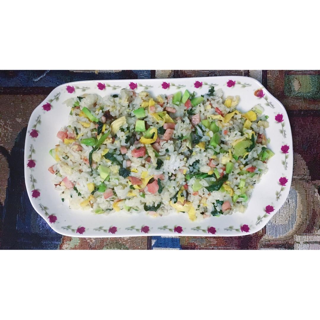 牛油果炒饭