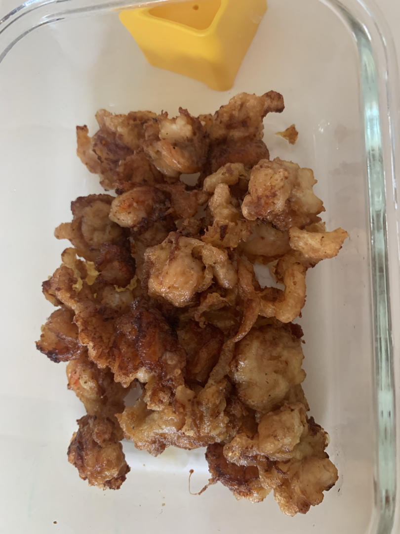好吃停不下来椒盐虾仁❗️外酥里嫩❗️