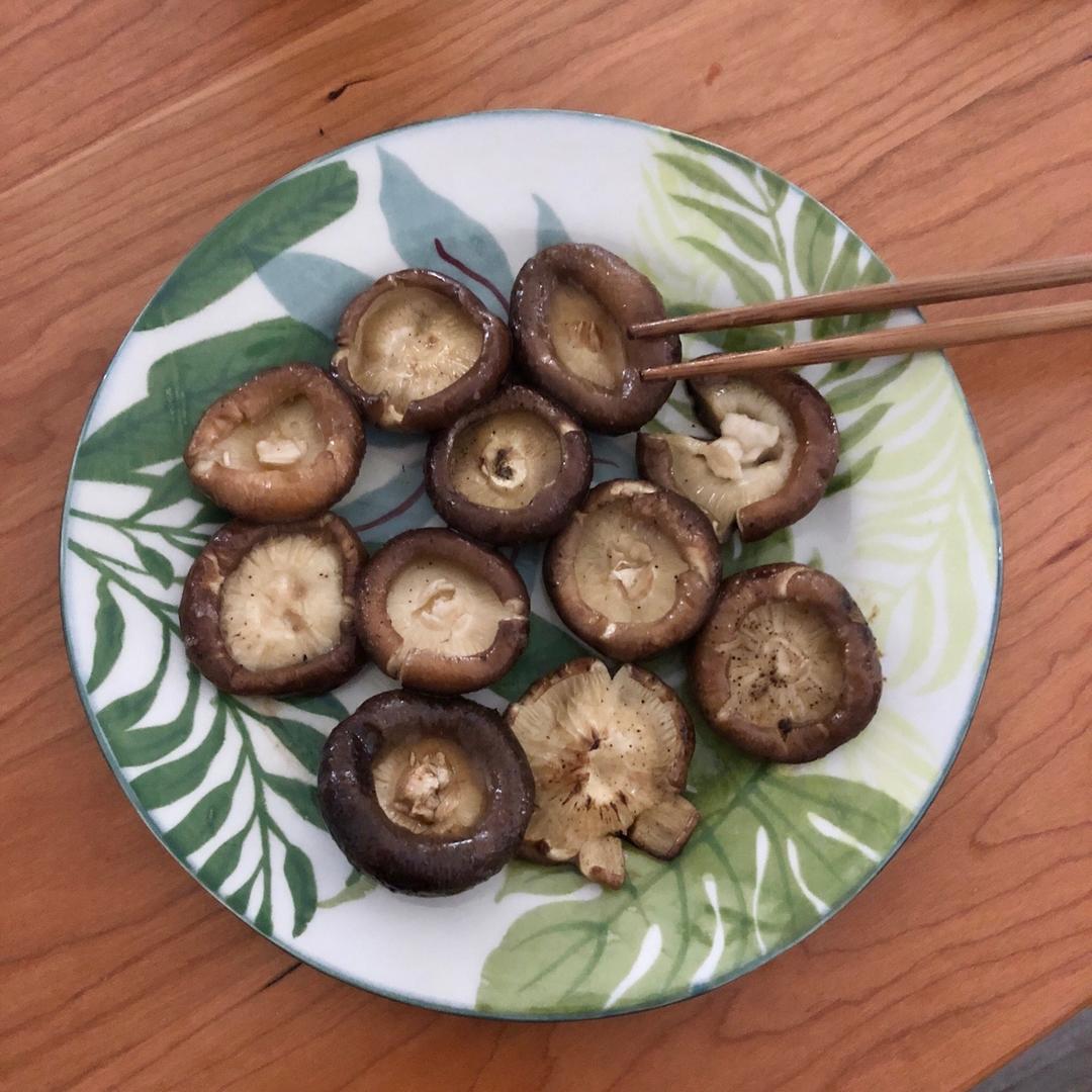 烤蘑菇