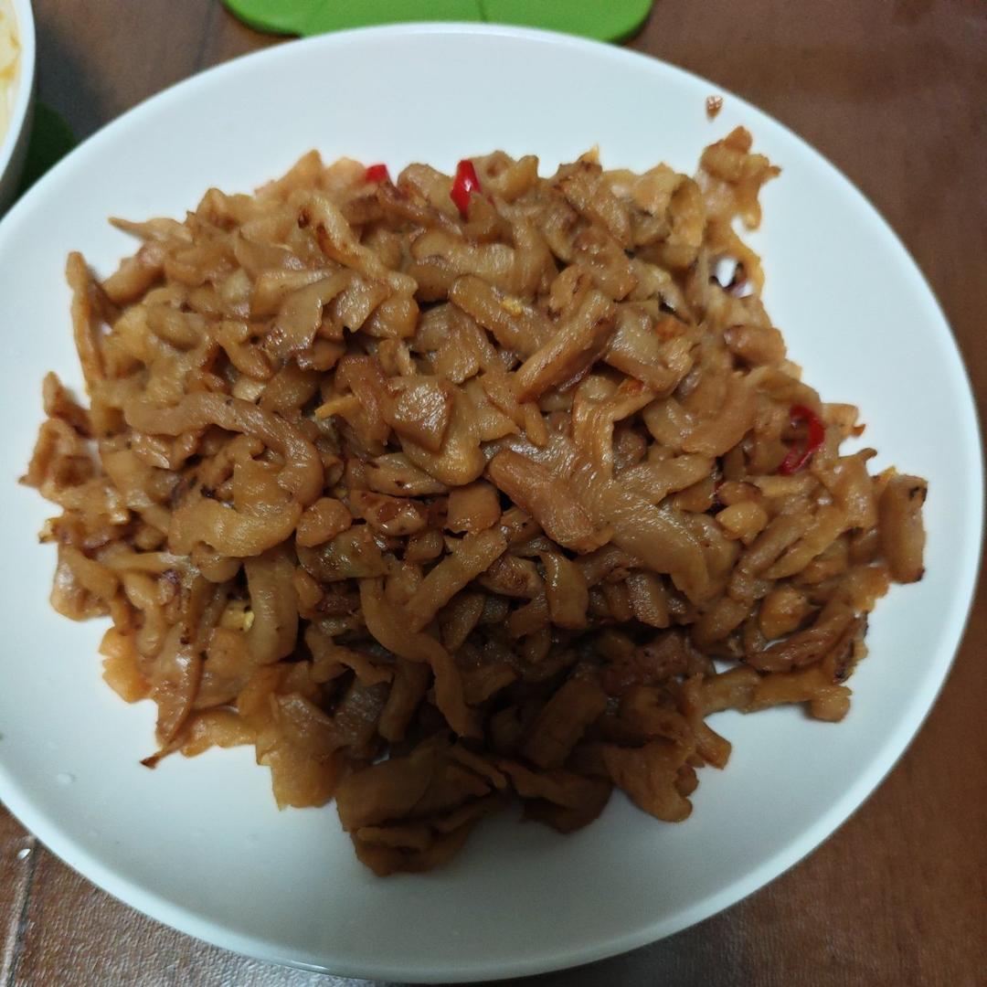清炒萝卜干