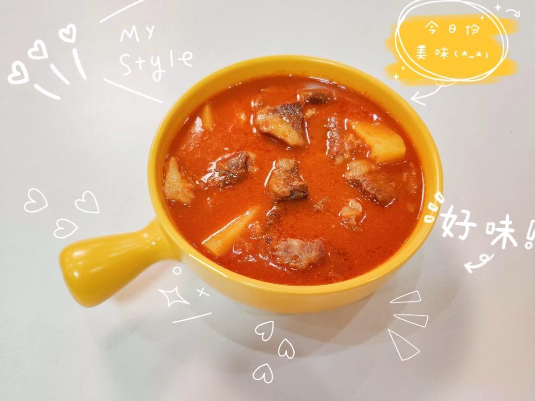 番茄牛腩 方法简单超下饭