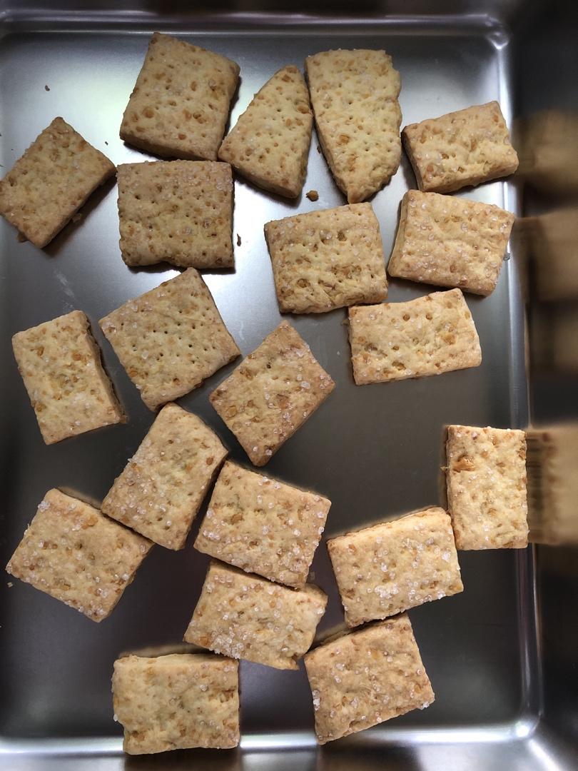 🔥㊙️酥掉渣的咸蛋黄饼干‼️一学就会，超好吃