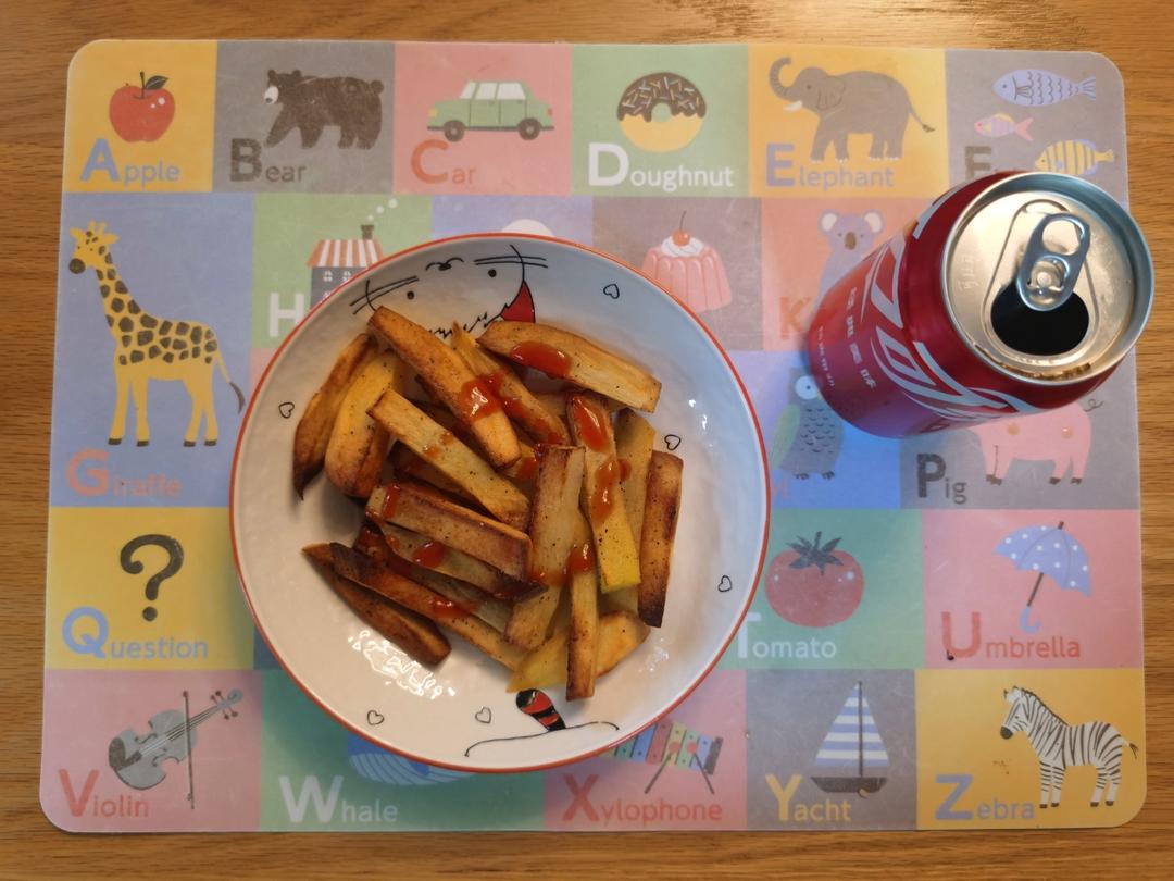 自制安心薯条（空气炸锅版）送薯条储备妙方