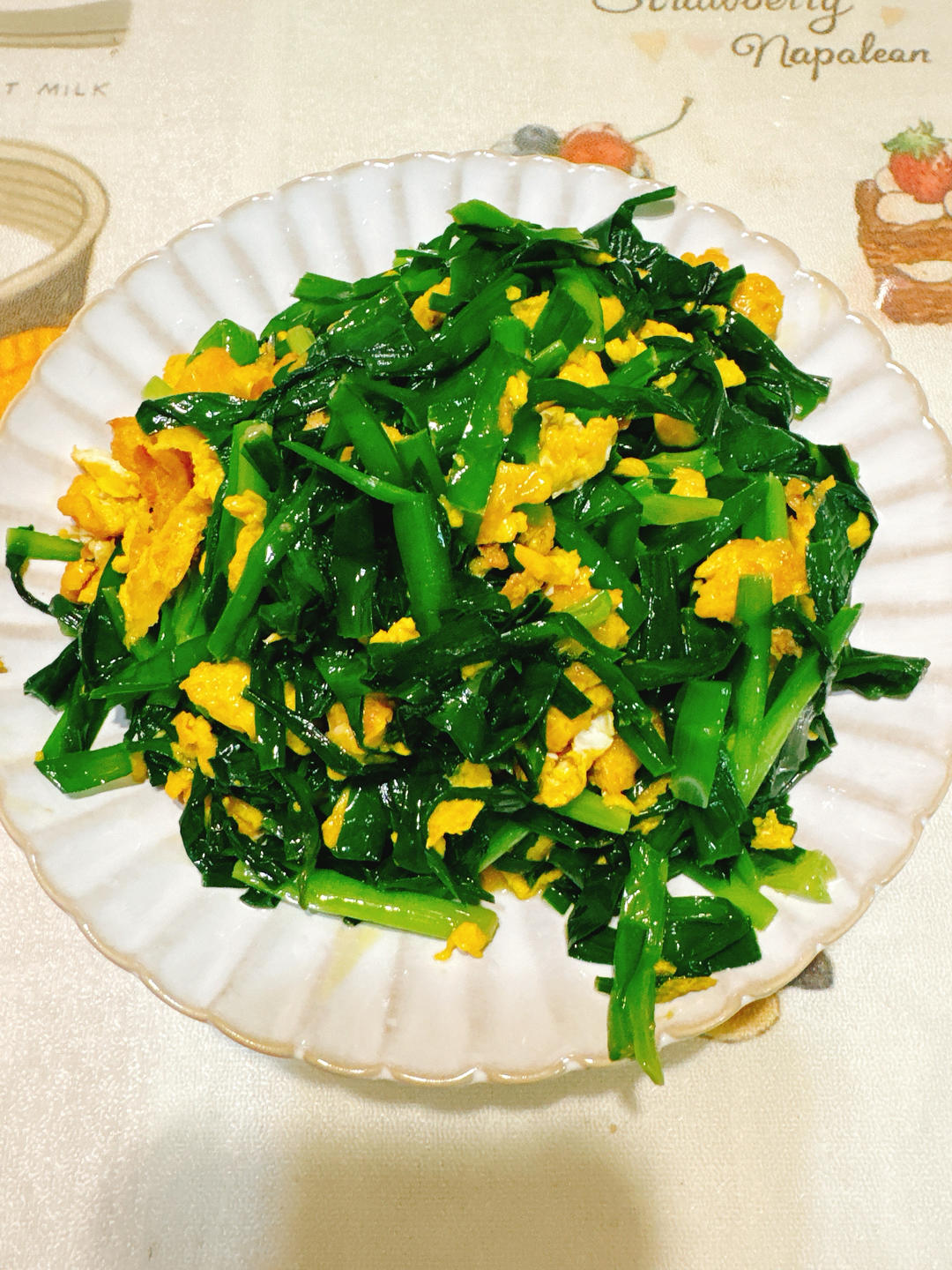 韭菜炒鸡蛋——三分钟快手下饭菜 掌握火候的秘诀