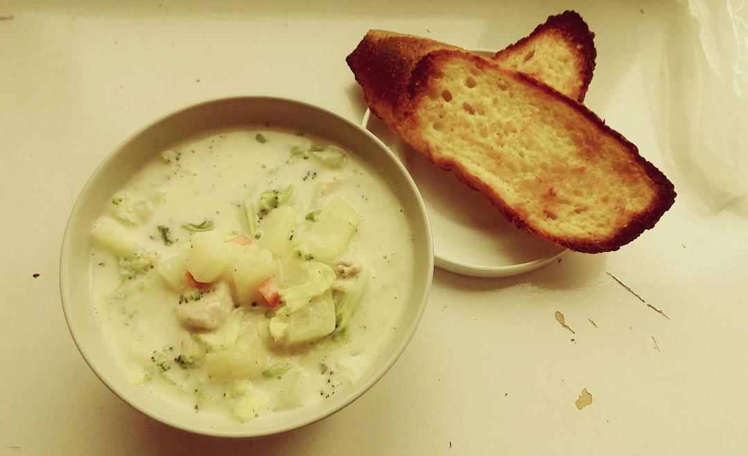 纯奶手撕吐司的做法 步骤1