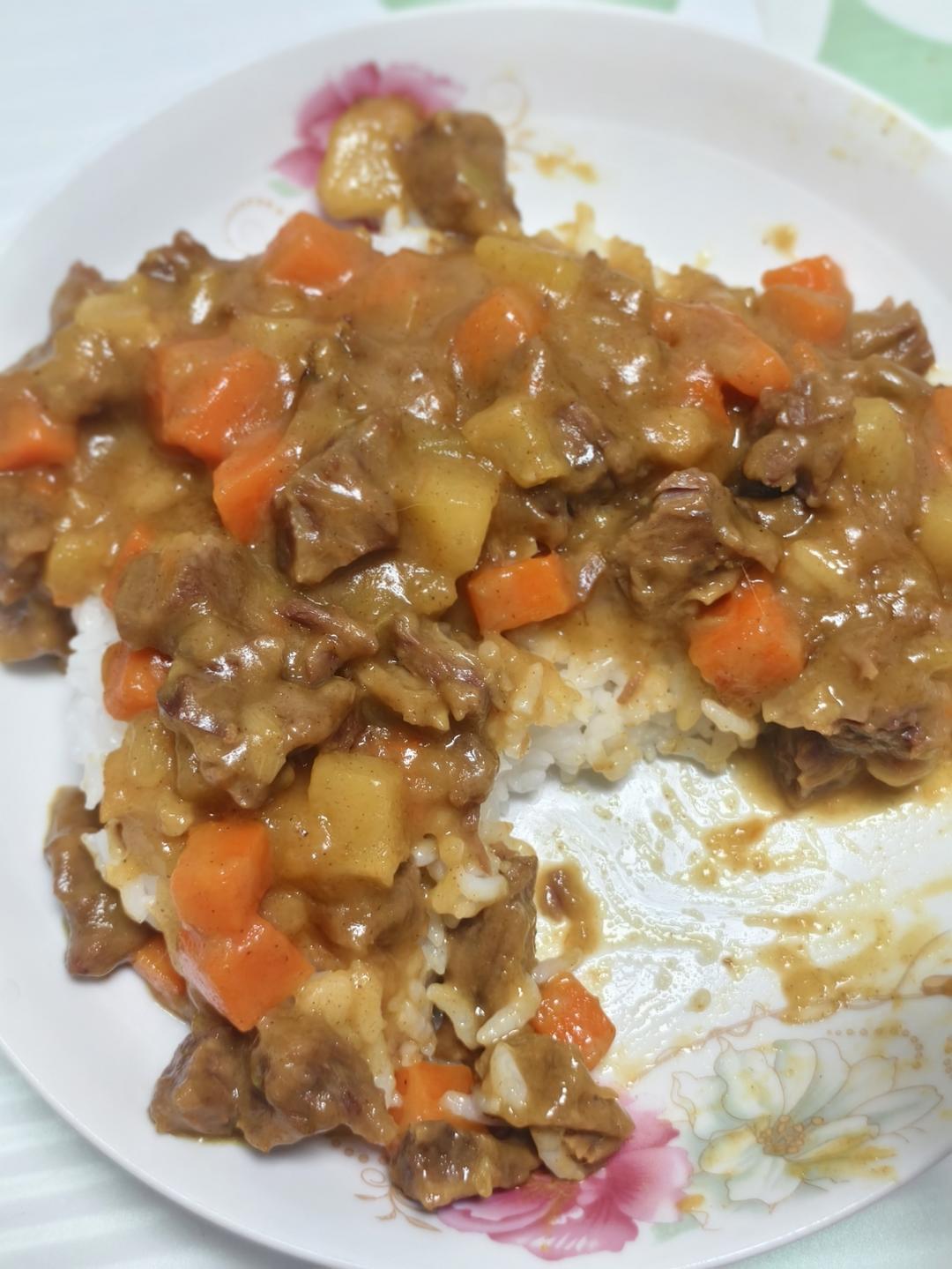 爸爸的最爱-咖喱牛肉