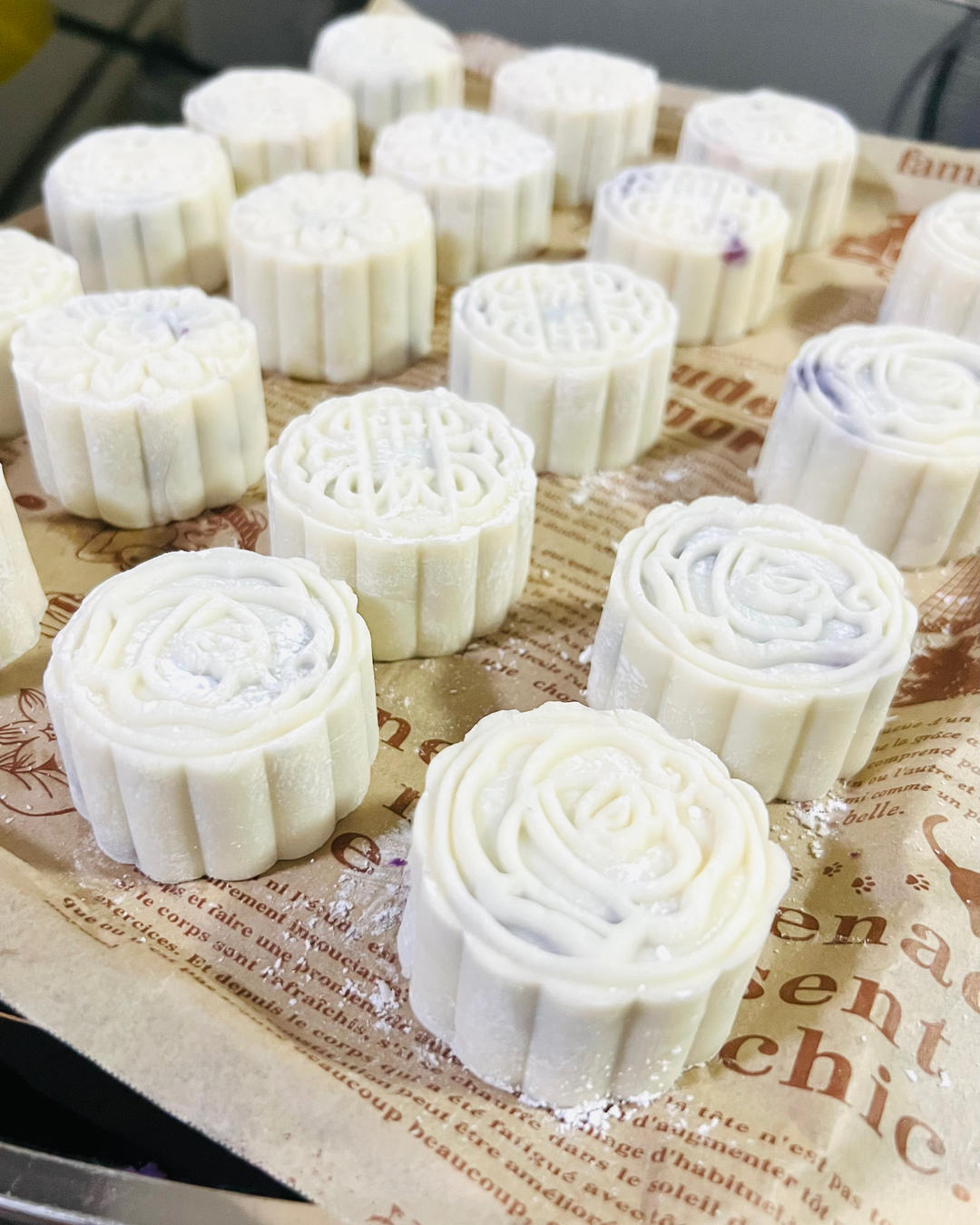 超级好吃的米月饼