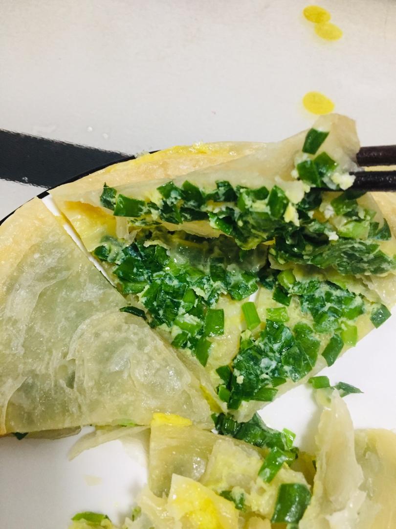 方便好吃到尖叫的大韭菜饼（比其他韭菜盒子都好吃）