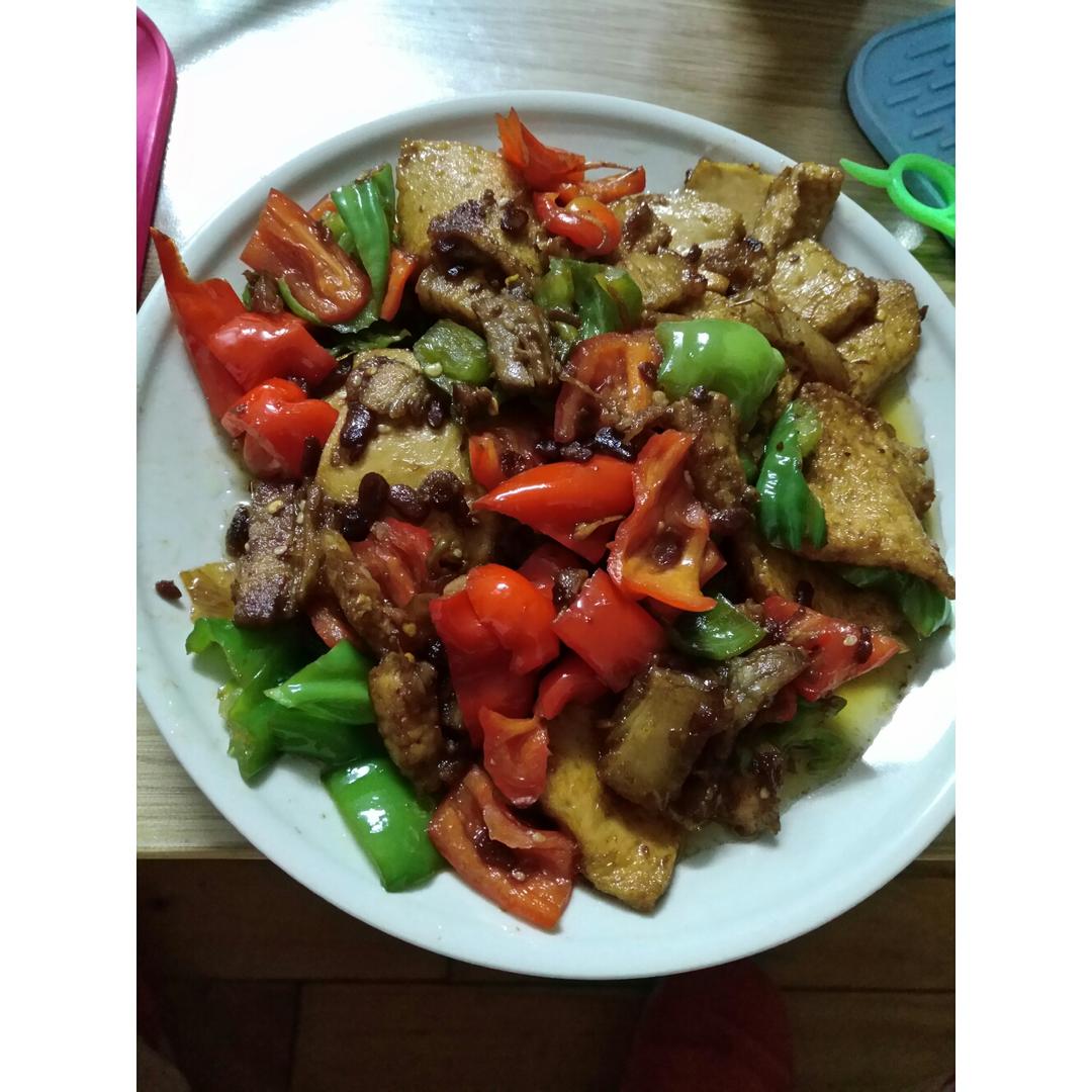 干锅千页豆腐
