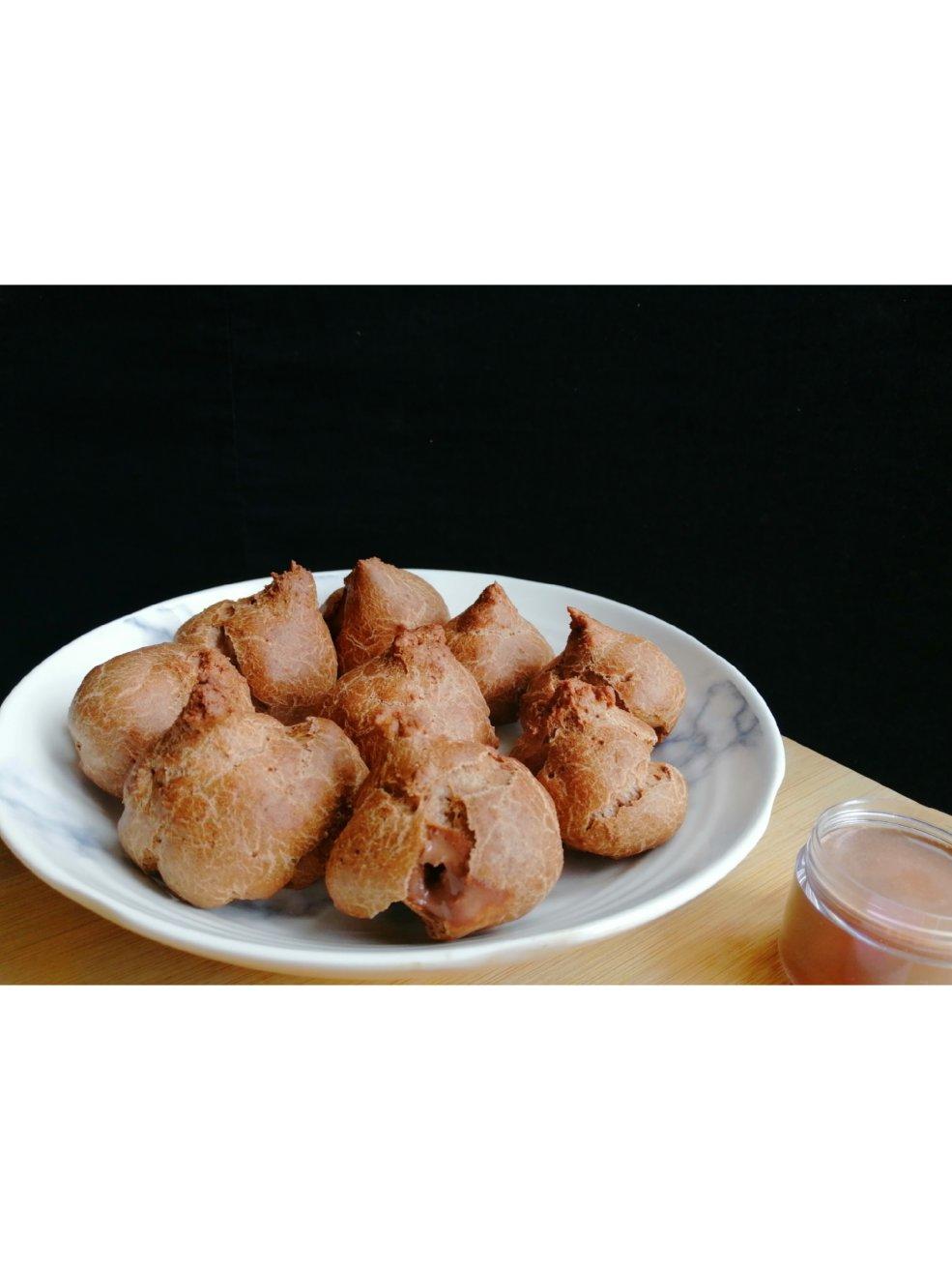 巧克力粗粮泡芙୧⍤⃝🍫（可可粉低脂零食）