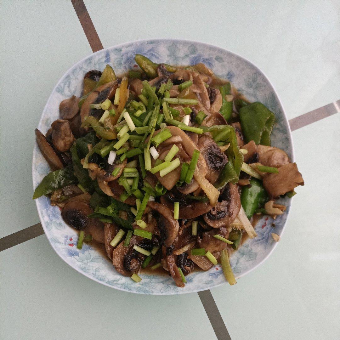 清炒口蘑菇