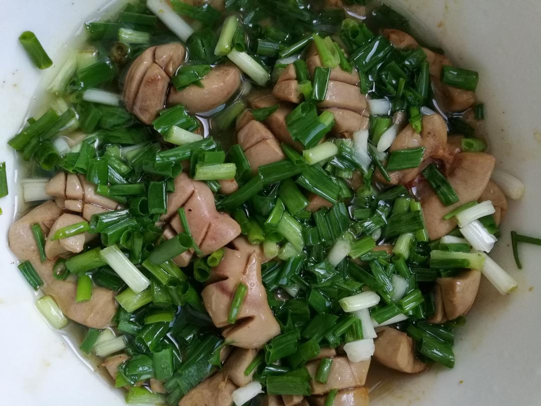 葱油腰花